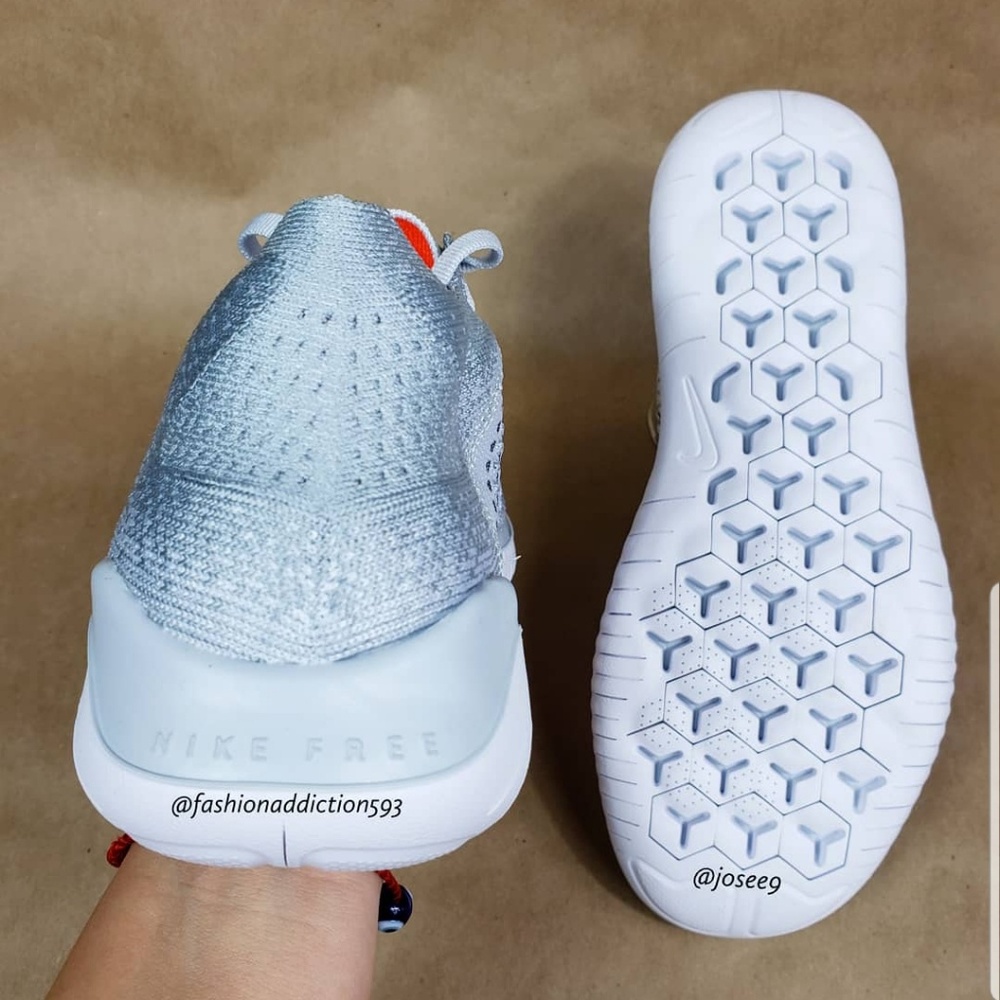 Nike Free RN Flyknit 2018 Women's platinium black - Picture 5 of 7
